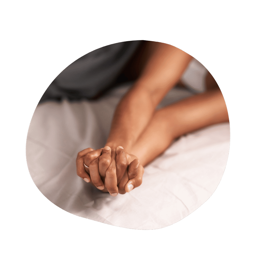 hands held in bed